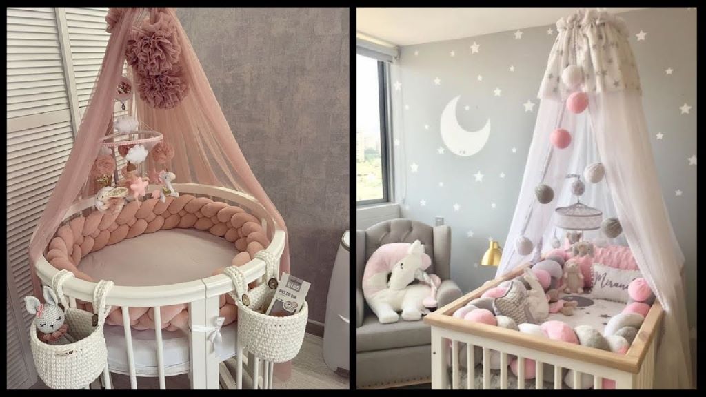 How do you decorate a baby's room