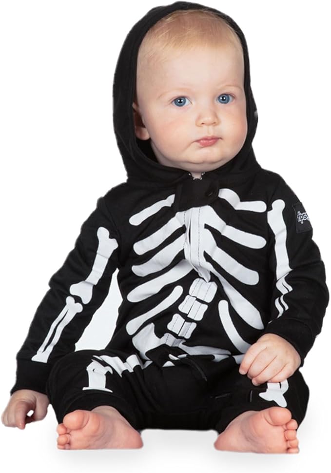 Tipsy elves skeleton halloween costume jumpsuit for sale