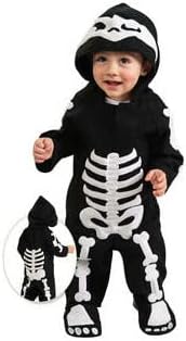 Rubie’s Costume Baby Skeleton Romper Costume: A Spook-tacular Choice for Your Little One