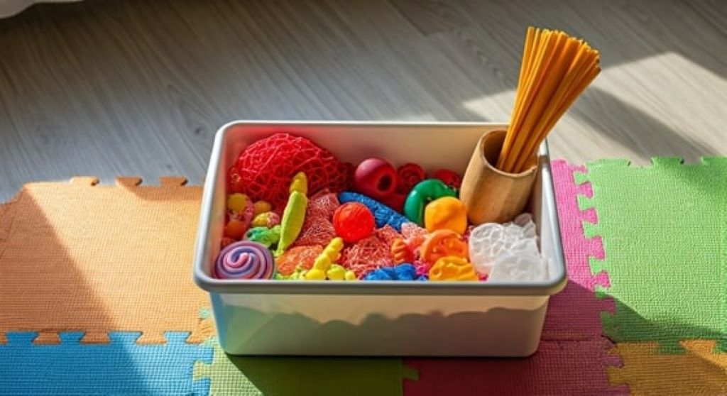 How to Make a Sensory Bin for Multiple Ages