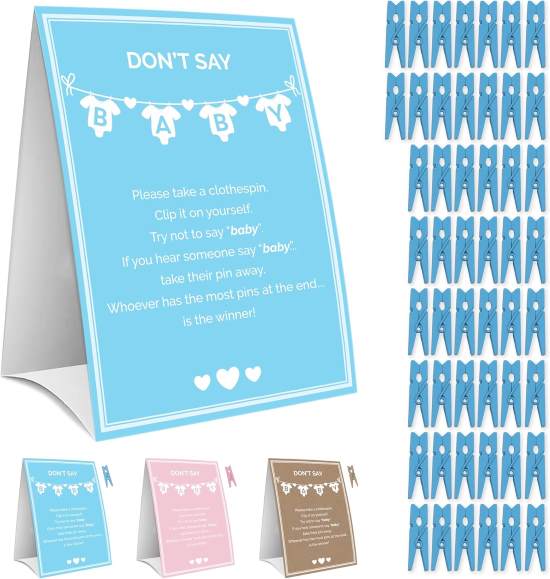 Party Hearty Shower Games Clothespins