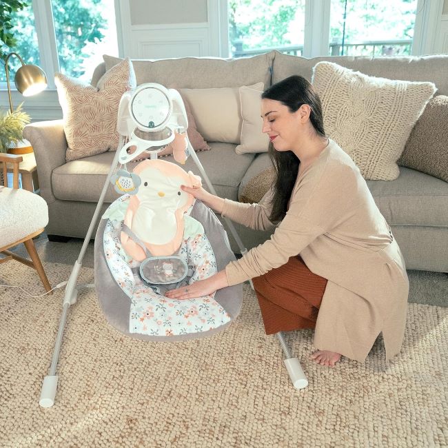 Ingenuity InLighten Infant Swing: Safe, Comfortable, and Entertaining Baby Gear Review