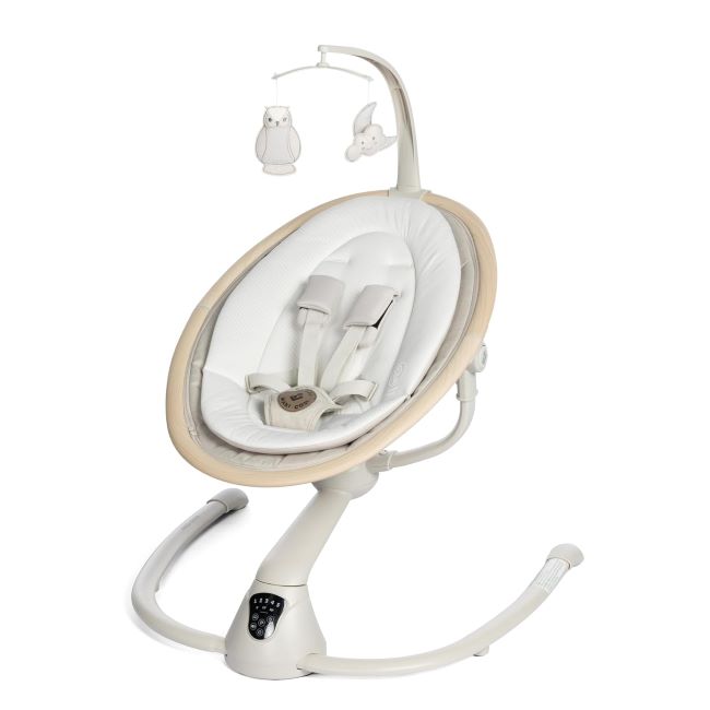 Maxi-Cosi Cassia portable baby swing with music and 360° rotation