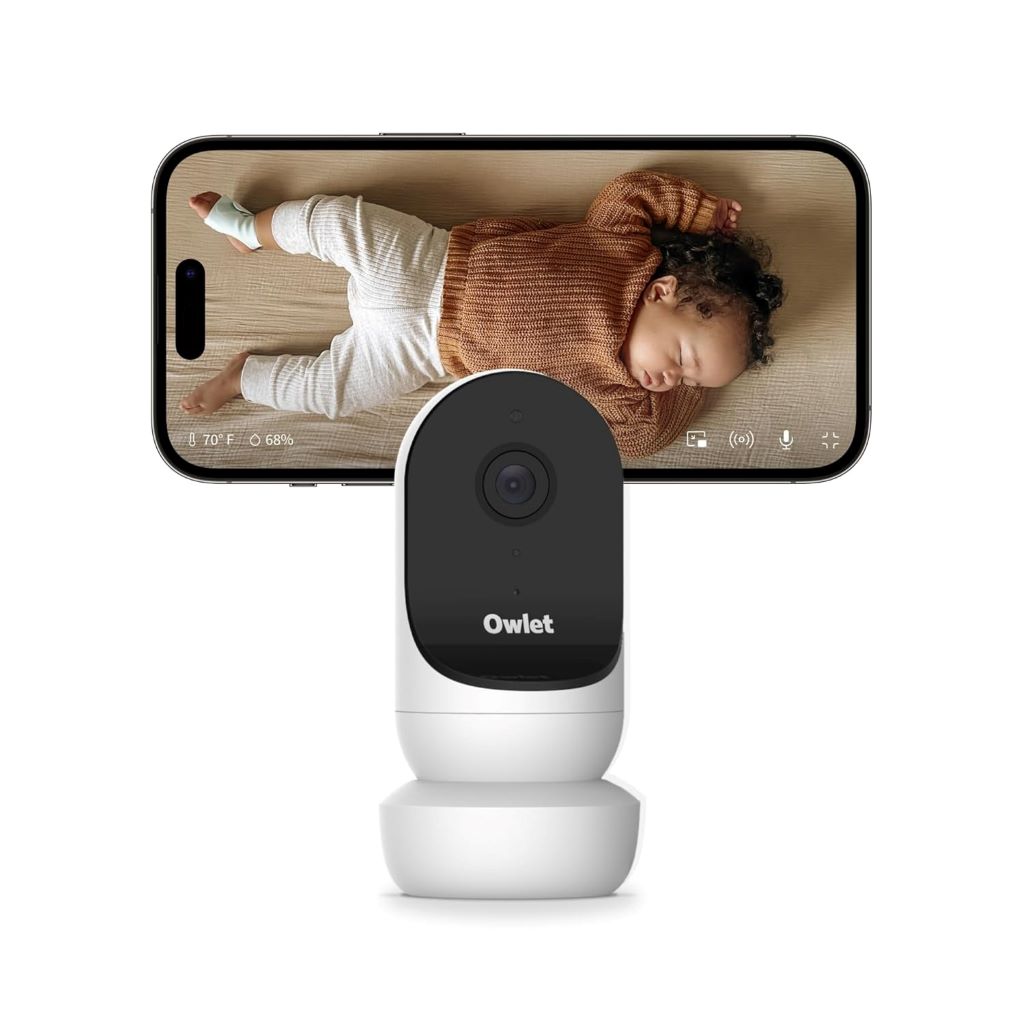 WiFi baby monitor with two-way audio and motion detection