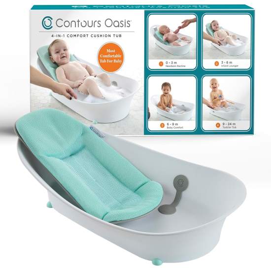 Contours Oasis 4 in 1 Baby Bathtub