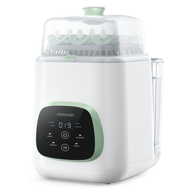 Momcozy KleanPal Pro all-in-one baby bottle washer, sterilizer, and dryer for bottles and pump parts