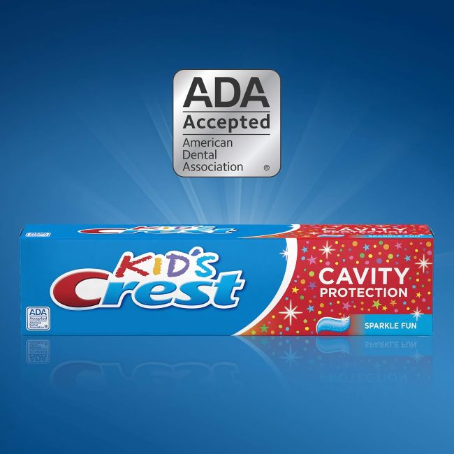 Crest children's toothpaste for daily oral care