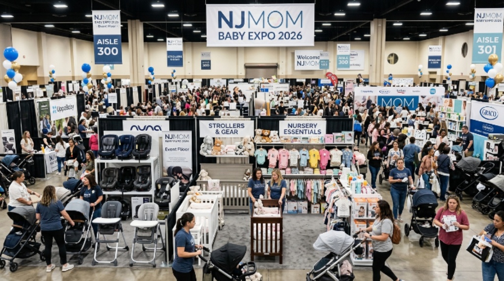 NJMOM Baby Expo 2026 - Dates, Tickets, Location, Activities and Complete Visitor Guide-Clarified Baby products and gear on display at the NJMOM Baby Expo 2026 event floor in New Jersey