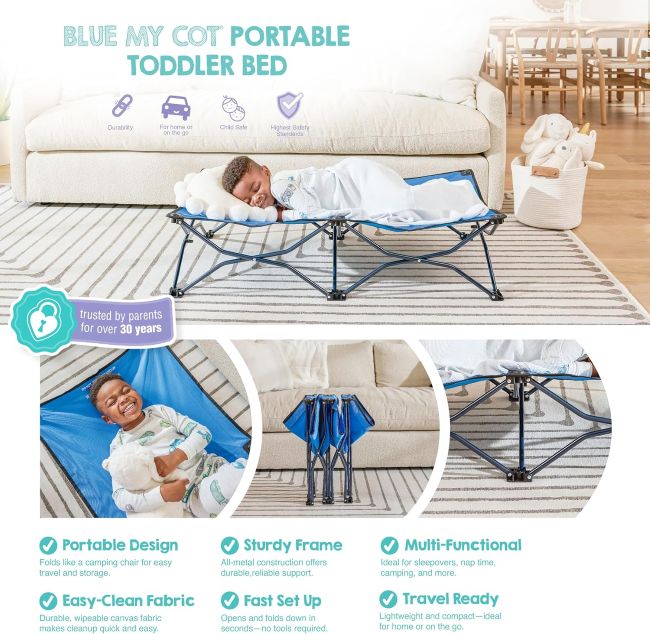 Regalo My Cot toddler bed for travel and camping